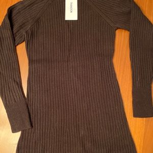 Thakoon black sweater dress